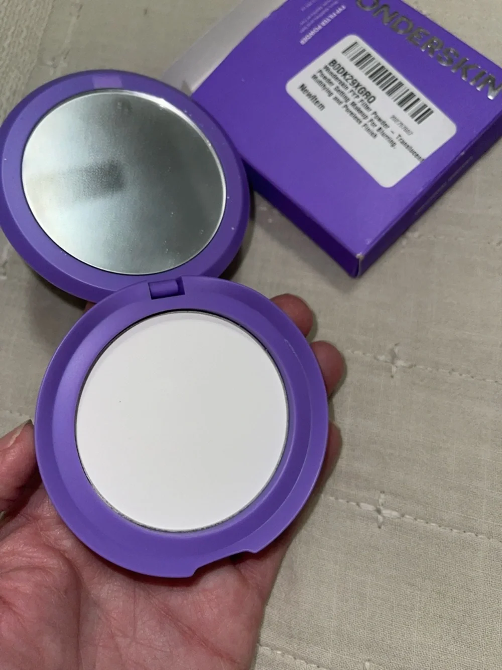 Wonderskin Setting Powder - Purple Compact